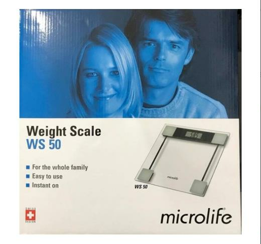 Microlife WS 50 Cam Yüzey Dijital Tartı