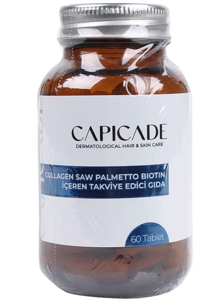 Capicade Collagen Saw Palmetto Biotin 60 Tablet
