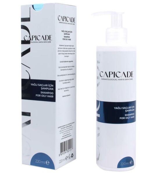 Capicade Yağlı Saçlar Için Şampuan 220ml | Shampoo For Oily Hair
