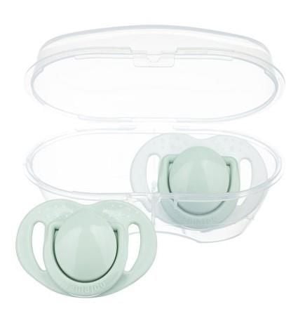 Mamajoo Yalancı Emzik 12 Ay+ Powder Green Ortodontik | 2 Adet
