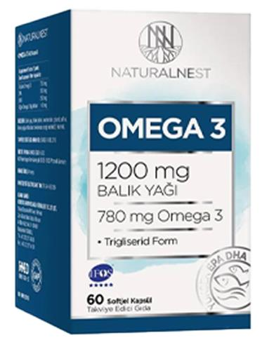 Naturalnest Omega 3 1200 Mg 60 Kapsül