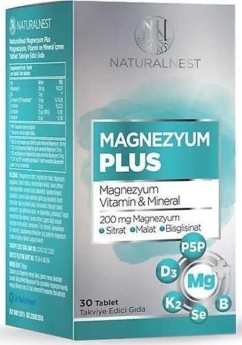 NaturalNest Magnesium Plus 30 Tablet