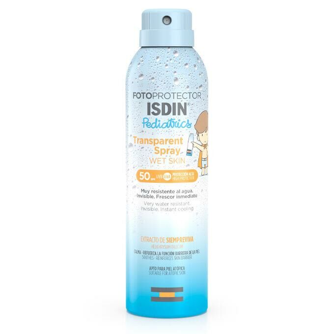 ISDIN Photoprotector Pediatrics Transparent Spray Wet Skin SPF50 250ml