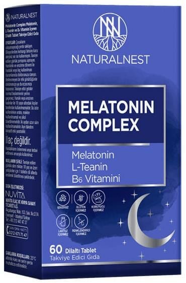 NaturalNest Melatonin Complex 60 Tablet