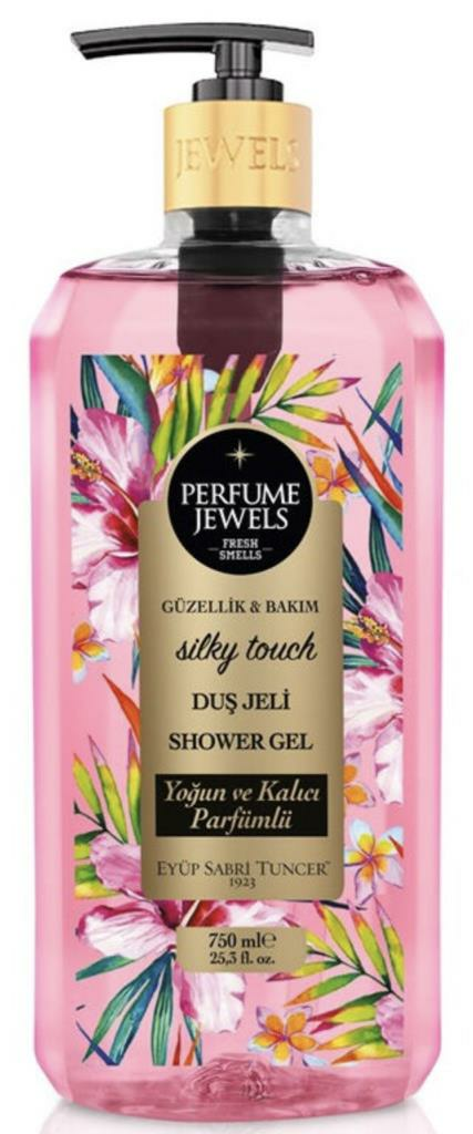 Eyüp Sabri Tuncer Perfume Jewels Silky Touch Duş Jeli 750ml | Kalıcı Parfümlü