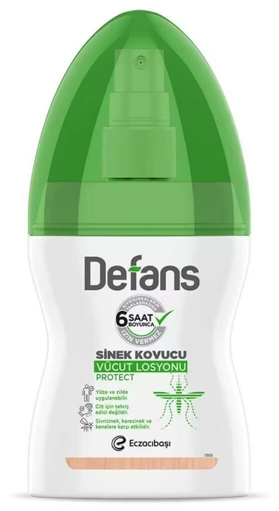 Defans Sinek Kovucu Vücut Losyonu Protect 100 ml