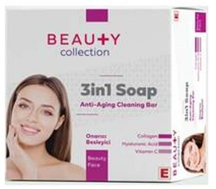 Beauty Collection 3 in1 Soap 90 gr |  Anti-Aging Cleaning Bar