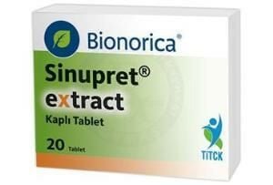 Bionorica Si.nupret Extract Kaplı 20 Tablet
