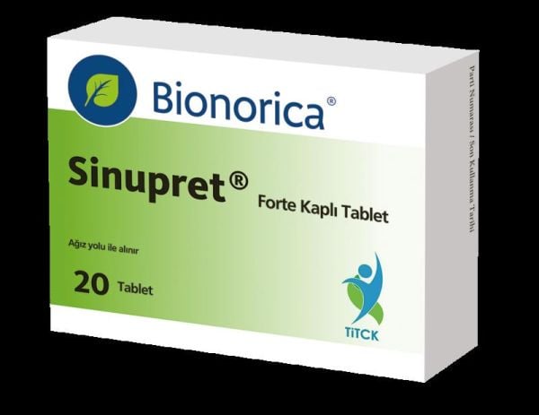 Bionorica Si.nupret Extract Kaplı 20 Tablet