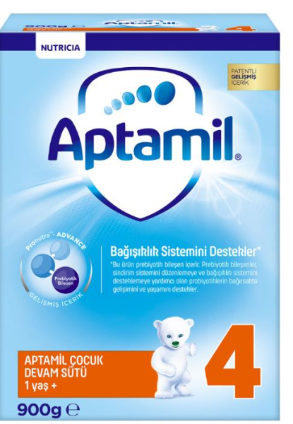 Aptamil 4 900gr | +1 Yaş Çocuk Devam Sütü