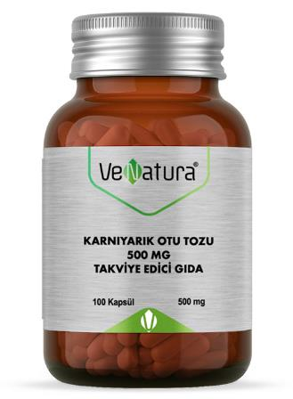 Venatura Karnıyarık Otu Tozu 500mg 100 Kapsül