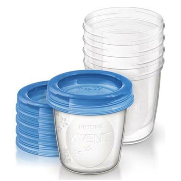 Philips Avent Süt Saklama Kapları 5 Adet