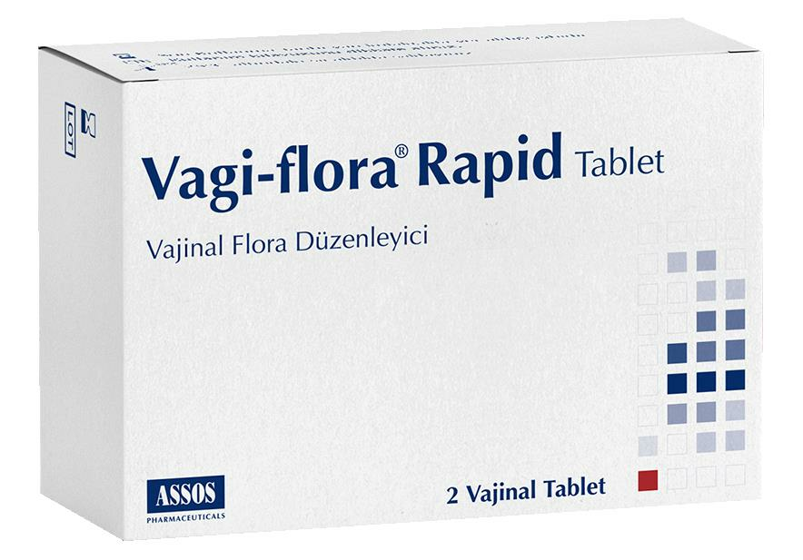 Assos Vagi-flora Rapid 2 Vajinal Tablet | Vajinal Flora Düzenleyici