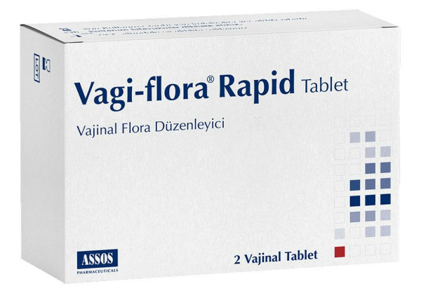 Assos Vagi-flora Rapid 2 Vajinal Tablet | Vajinal Flora Düzenleyici