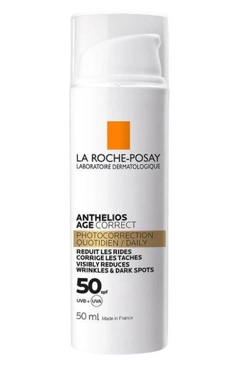 La Roche-Posay Anthelios Age Correct Cream SPF50 50ml | Leke ve Kırışıklık Karşıtı Güneş Kremi