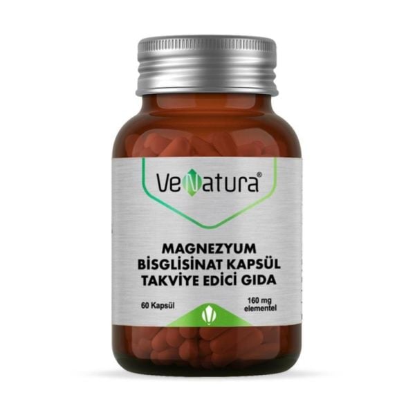 Venatura Magnezyum Bisglisinat 160mg  60 Tablet