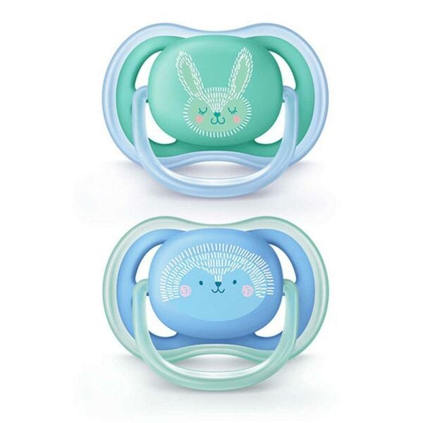 Philips Avent Yalancı Emzik Ultra Air Erkek | 6-18 Ay, 2 Adet