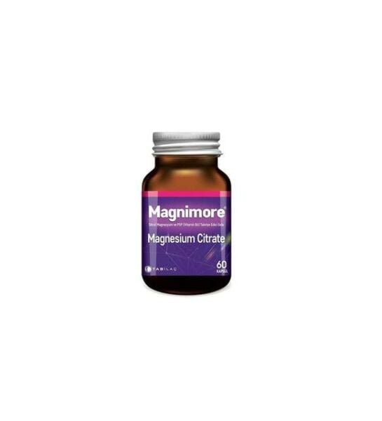 Tab İlaç Magnimore Magnesium Citrate 60 Kapsül