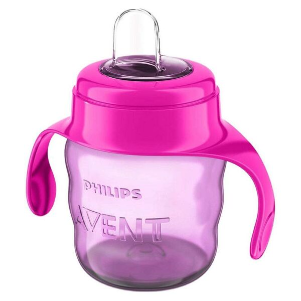 Philips Avent Damlatmaz Alıştırma Bardağı 200ml | 6 Ay Üzeri, Mor