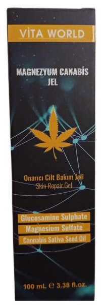 Vita World Glukozomin Magnezyum Cannabis Jel 100ml