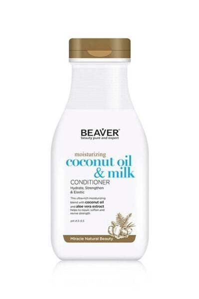 Beaver Coconut Oil Milk Moisturizing Conditioner 350ml | Saç Bakım Kremi