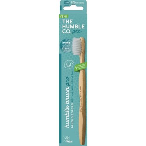 Humble Brush Pro Inter Dental Bambu Diş Fırçası | Beyaz