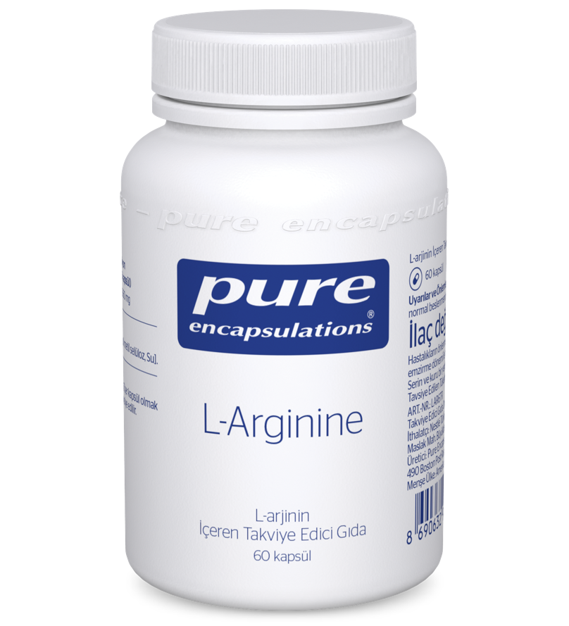 Pure Encapsulations L-Arginine 60 Kapsül