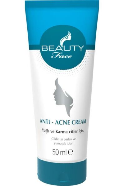 Beauty Face Anti-Acne Cream 50ml | Yağlı ve Karma Ciltler İçin Akne Kremi