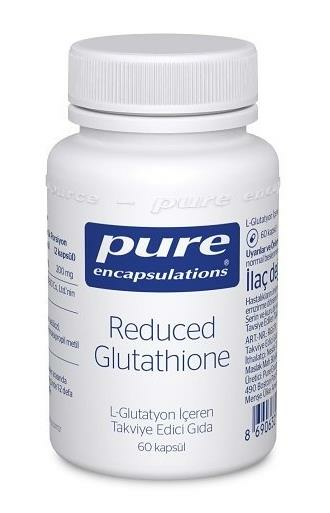 Pure Encapsulations Reduced Glutathione 60 Kapsül