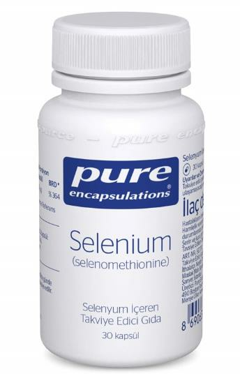 Pure Encapsulations Selenium (Selenomethionine) 30 Kapsül