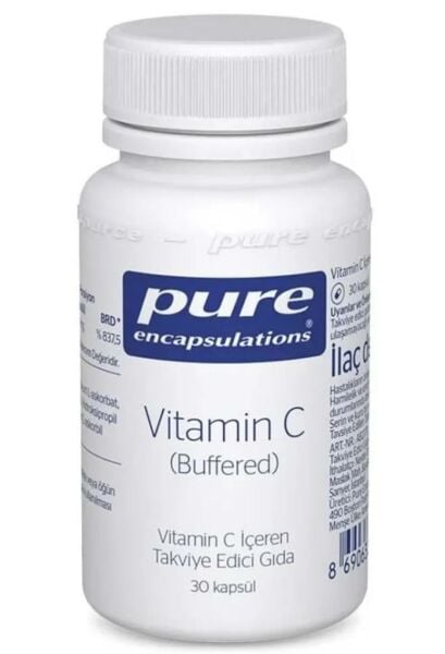 Pure Encapsulations Vitamin C (Buffered) 30 Kapsül