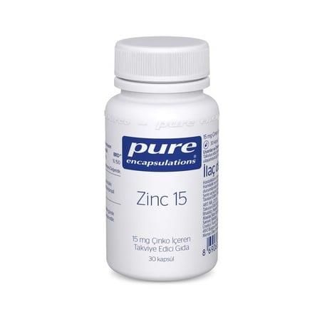 Pure Encapsulations Zinc 15mg 30 Kapsül