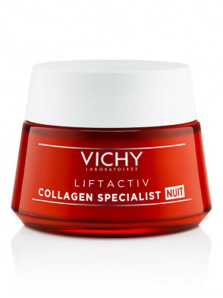 Vichy Liftactiv Collagen Specialist Night 50ml | Yaşlanma Karşıtı Gece Bakım Kremi
