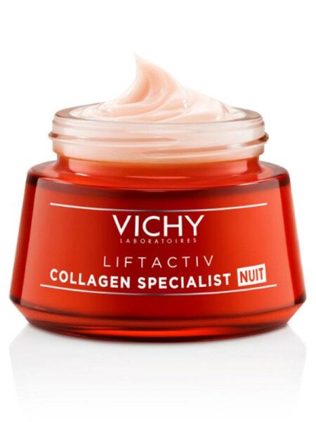 Vichy Liftactiv Collagen Specialist Night 50ml | Yaşlanma Karşıtı Gece Bakım Kremi