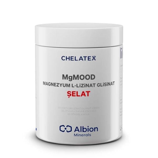 Chelatex Mgmood Magnezyum Lizinat-Glisinat 60 Kapsül