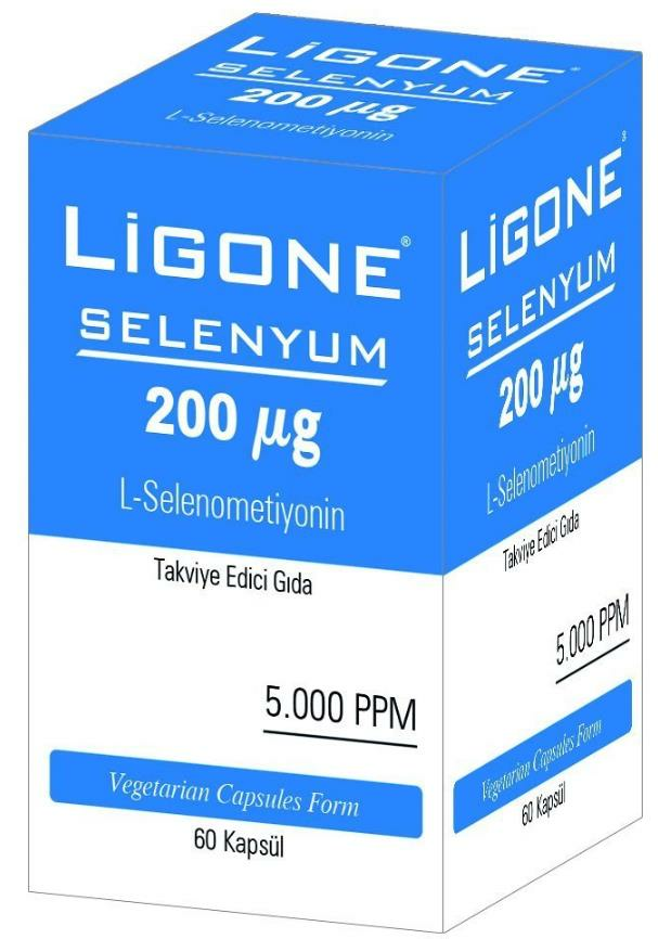 Ligone Selenyum 200mcg 60 Kapsül
