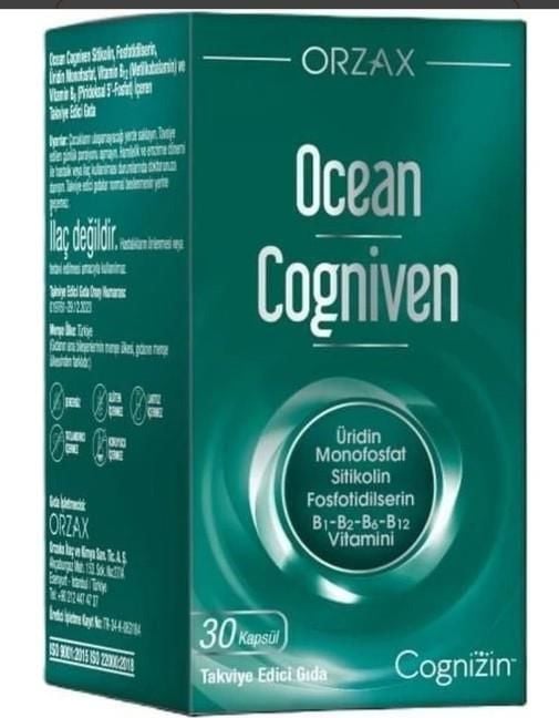Orzax Ocean Cogniven 30 Kapsül