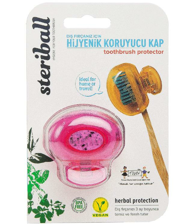 Steriball Diş Fırçası Koruma Kabı - Toothbrush Protector | 2 Adet