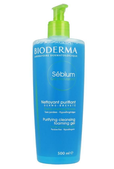 Bioderma Sebium Foaming Gel Tube 500ml | Yüz Temizleme Jeli