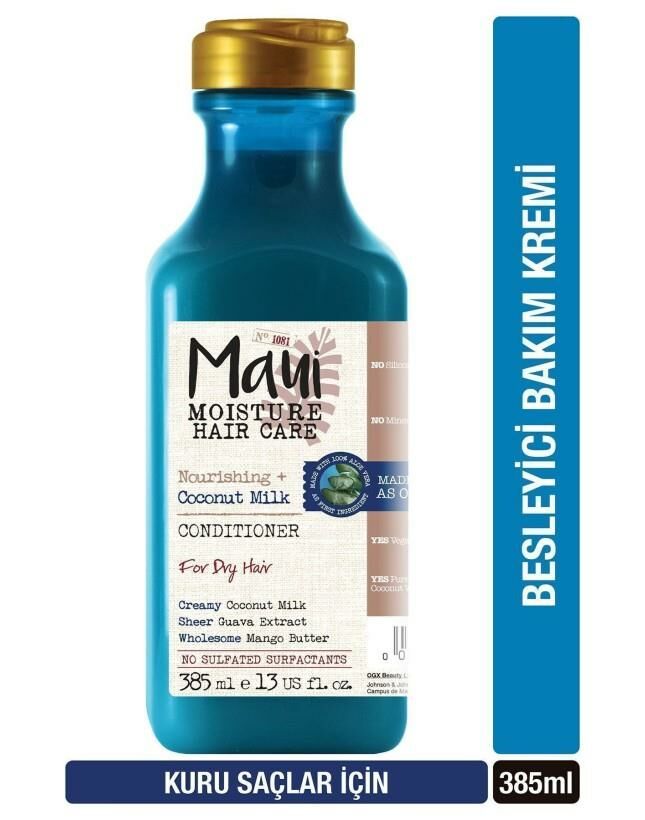 Maui Coconut Milk Saç Kremi 385ml | Kuru Saçlar