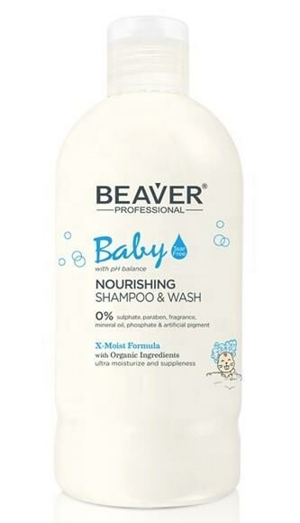 Beaver Baby Nourishing Shampoo & Wash 300ml