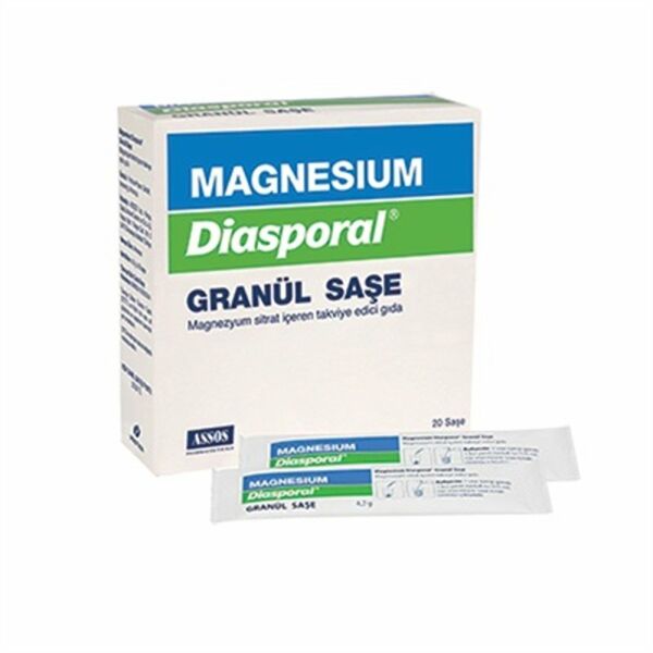 Assos Magnesium Diasporal Granül 20 Saşe