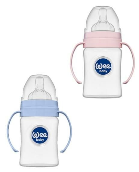 Wee Baby 791 Geniş Ağızlı Kulplu PP Biberon 250 ml