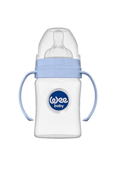 Wee Baby Kulplu Geniş Ağızlı PP Biberon Antikolik 150 ml 790