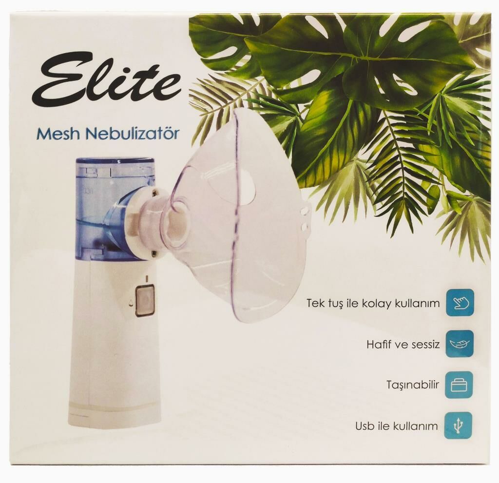 Elite Mesh Taşınabilir Nebulizatör MN-02