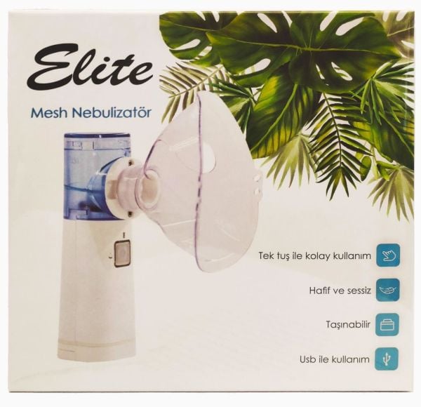 Elite Mesh Taşınabilir Nebulizatör MN-02
