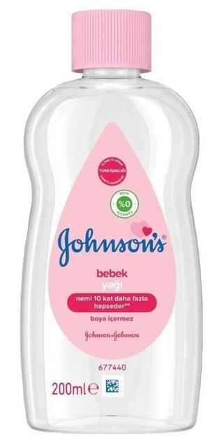 Johnson's Baby Oil 200ml | Nemlendirici Bebek Yağı Pembe