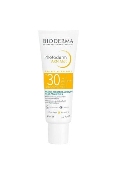 Bioderma Photoderm AKN Mat SPF30+ 40ml | Güneş Koruyucu Krem