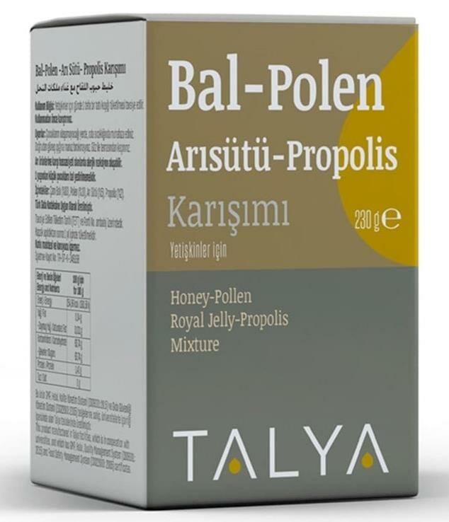 Talya Bal Polen Arısütü Propolis Karışımı 230 gr