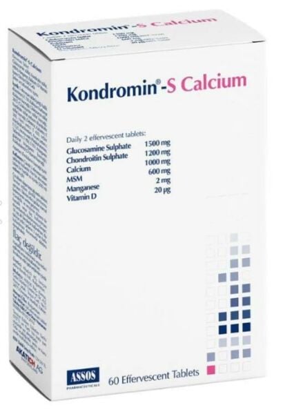 Assos Kondromin-S Calcium Effervesan 60 Tablet